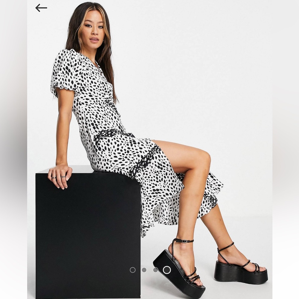 Printed maxi dress